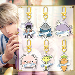 LaDS Doll Series U-shaped Buckle - Electroplated Golden Buckle Charm Acrylic Anime Merchandise - merrys