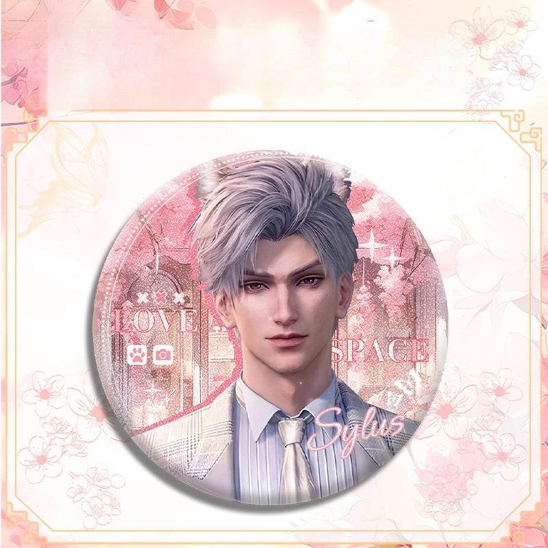 LaDS Double Flash Badge 143-196 - Diameter 75mm 58mm Tinplate Anime Merchandise - merrys