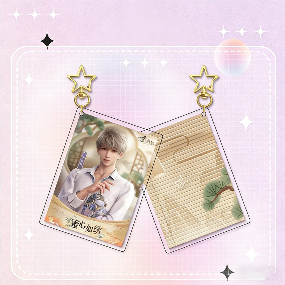 LaDS Card Golden Star Buckle 931-954 - Zayne, Rafayel, Xavier Acrylic Game Merchandise Charm - merrys