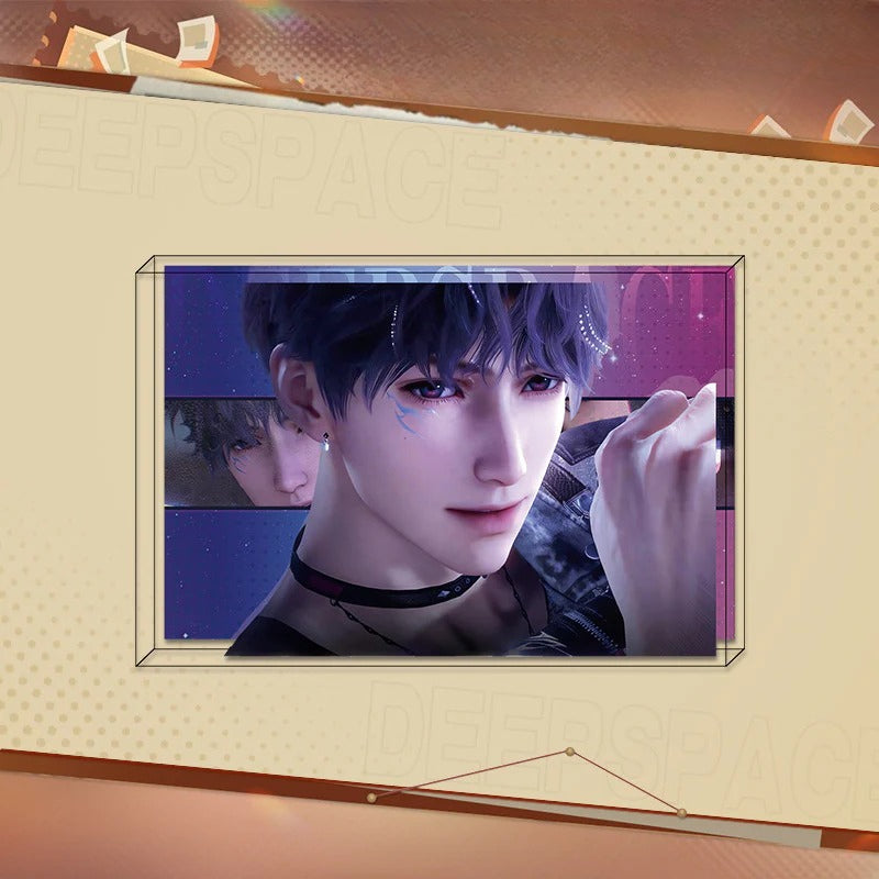 LaDS New Acrylic Card Brick - High-Definition Printing Double-Sided Pattern Doujin Anime Desktop Decoration - merrys