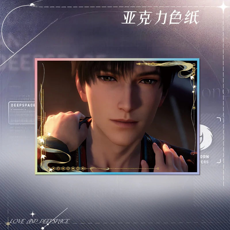 LaDS Acrylic Art Card 19-37 - Large Size 20.5*14.5cm with Holographic Edge Anime Game Merchandise - merrys