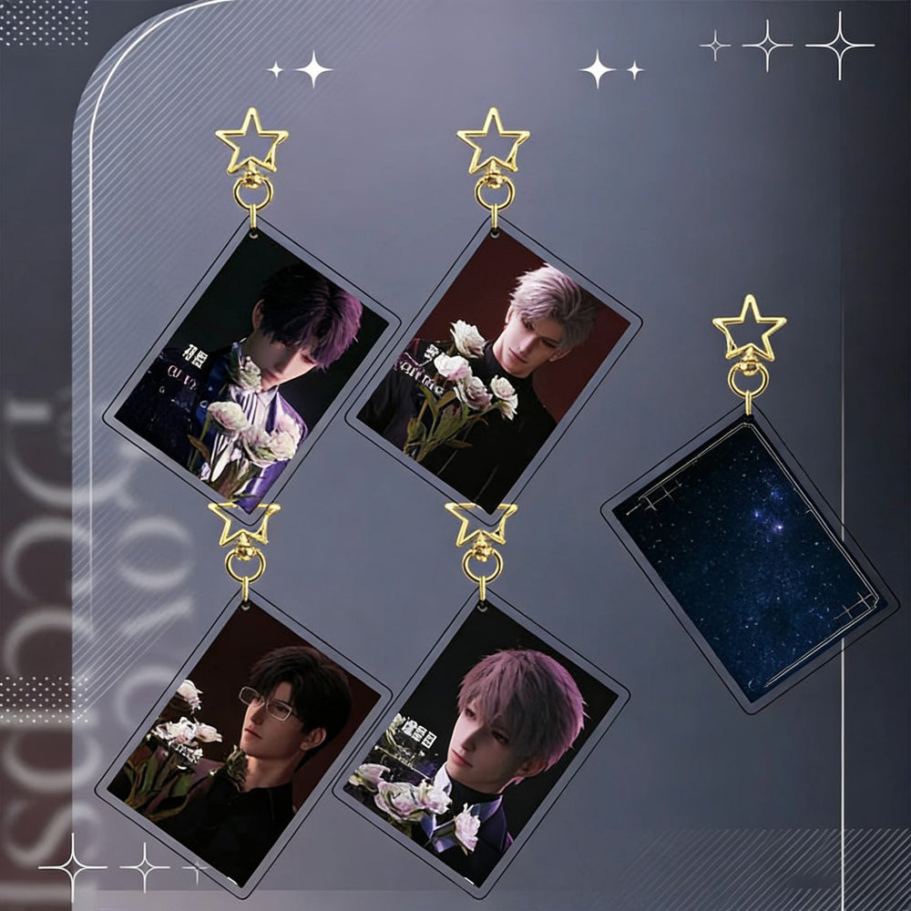 LaDS Collab Series Acrylic Sandwich Set - Standee & Keychain & Double Flash Badge - merrys