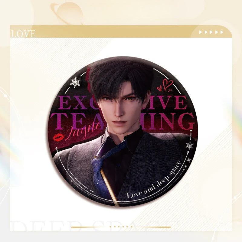 LaDS Double Flash Badge 81-105 - All Characters 75mm 58mm Tinplate Game Merchandise - merrys