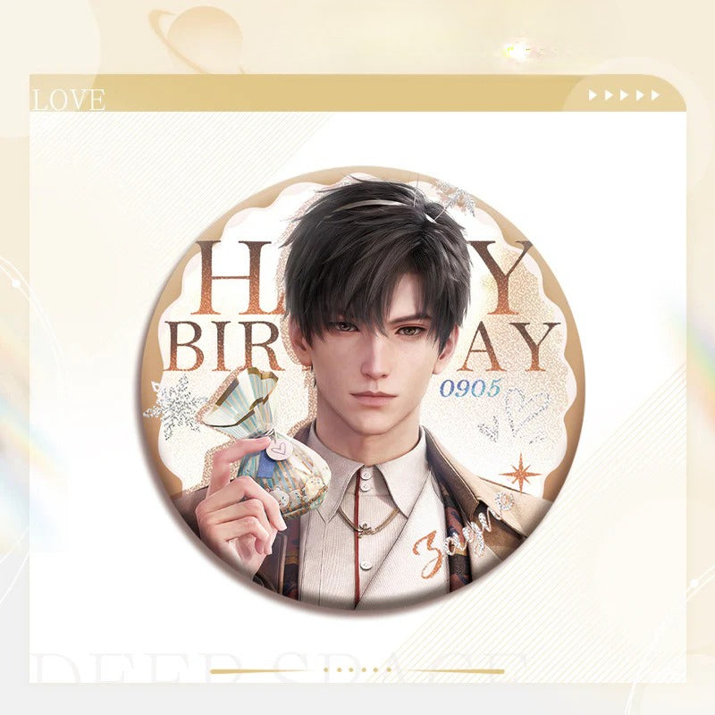 LaDS Double Flash Badge 81-105 - All Characters 75mm 58mm Tinplate Game Merchandise - merrys