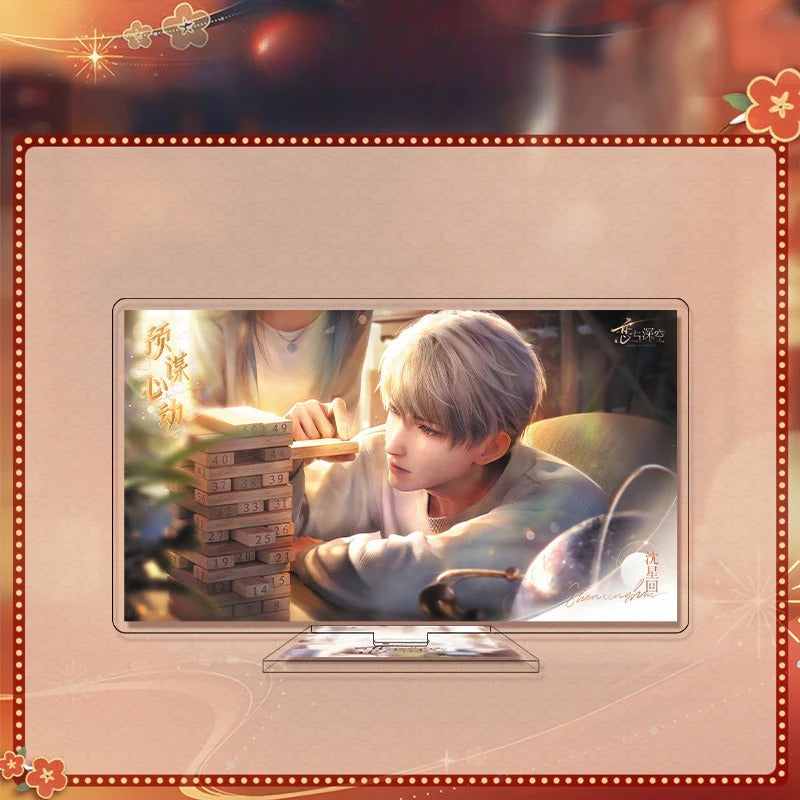 LaDS Large Acrylic Standee 1-44 - Zayne, Rafayel, Xavier Series Desktop Decoration - merrys