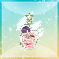 LaDS Chibi Keychain Star Buckle Charm - Rafayel, Xavier Merchandise - merrys