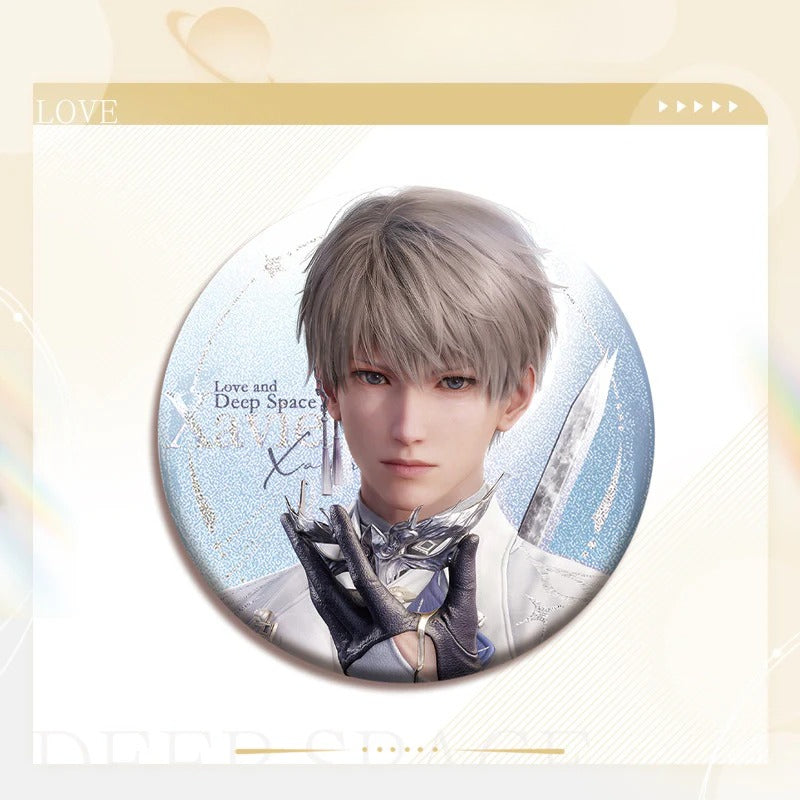 LaDS Double Flash Badge 81-105 - All Characters 75mm 58mm Tinplate Game Merchandise - merrys