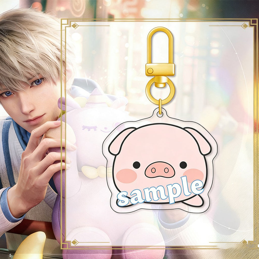 LaDS Doll Series U-shaped Buckle - Electroplated Golden Buckle Charm Acrylic Anime Merchandise - merrys