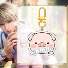 LaDS Doll Series U-shaped Buckle - Electroplated Golden Buckle Charm Acrylic Anime Merchandise - merrys