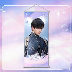 LaDS Premium Canvas Wall Scroll - Anime Game Merch - merrys