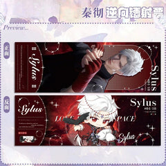 LaDS Reverse Holographic Ticket High-Definition Printing Zayne, Xavier, Rafayel Merchandise - merrys