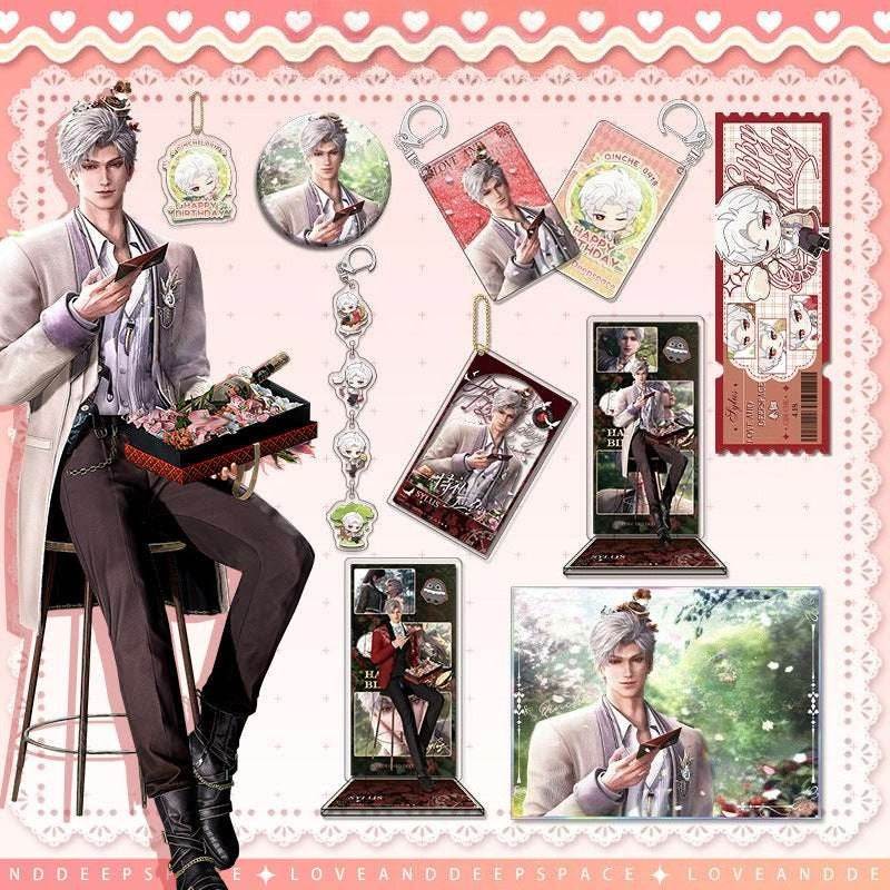LaDS Sylus Birthday Where the Heart Dwells Series - Double Flash Badge, Standee Game Merchandise Gift - merrys