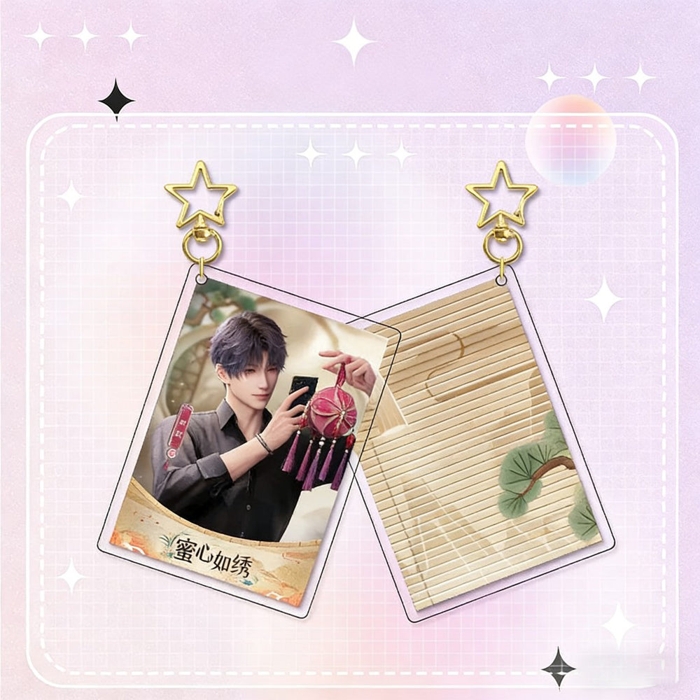 LaDS Card Golden Star Buckle 931-954 - Zayne, Rafayel, Xavier Acrylic Game Merchandise Charm - merrys