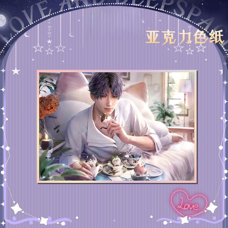 LaDS Acrylic Art Card 116-178 Large Size Holographic Edge 20.5*14.5cm Anime Merchandise - merrys