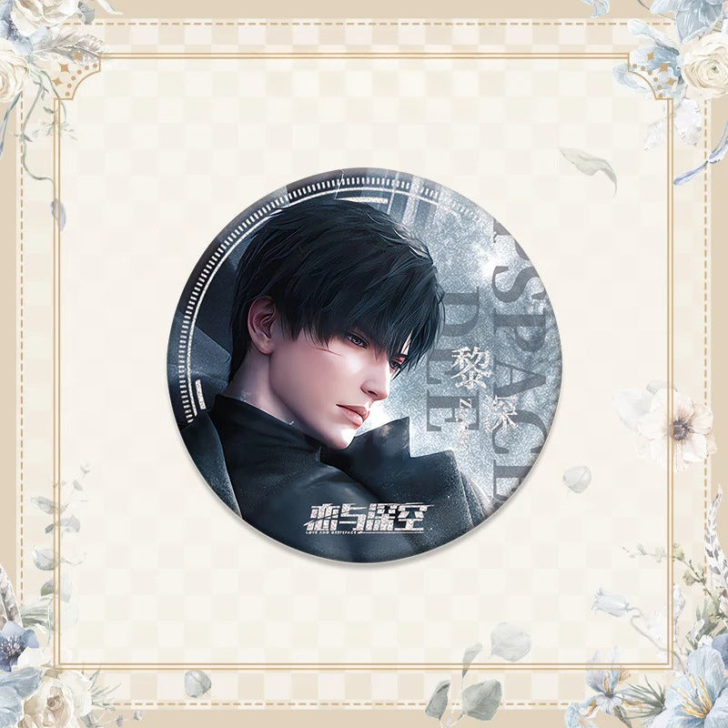 LaDS Double Flash Badge 1-64 - 75mm 58mm Tinplate Anime Merchandise - merrys