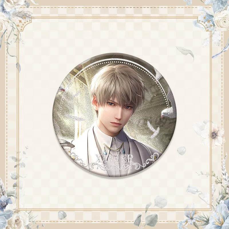 LaDS Double Flash Badge 1-64 - 75mm 58mm Tinplate Anime Merchandise - merrys