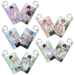 LaDS Shaker Mahjong Charm Keychain 28-32 - Zayne, Rafayel, Xavier Anime Game Merch - merrys