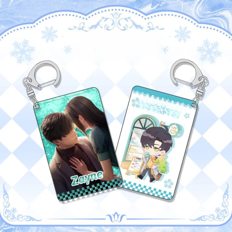 LaDS Shaker Mahjong Charm Keychain - Zayne, Rafayel, Xavier Anime Merch - merrys