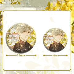 LaDS Original Four Seasons Movement Double Flash Badge - 75mm 58mm PET Badge Game Merchandise - merrys