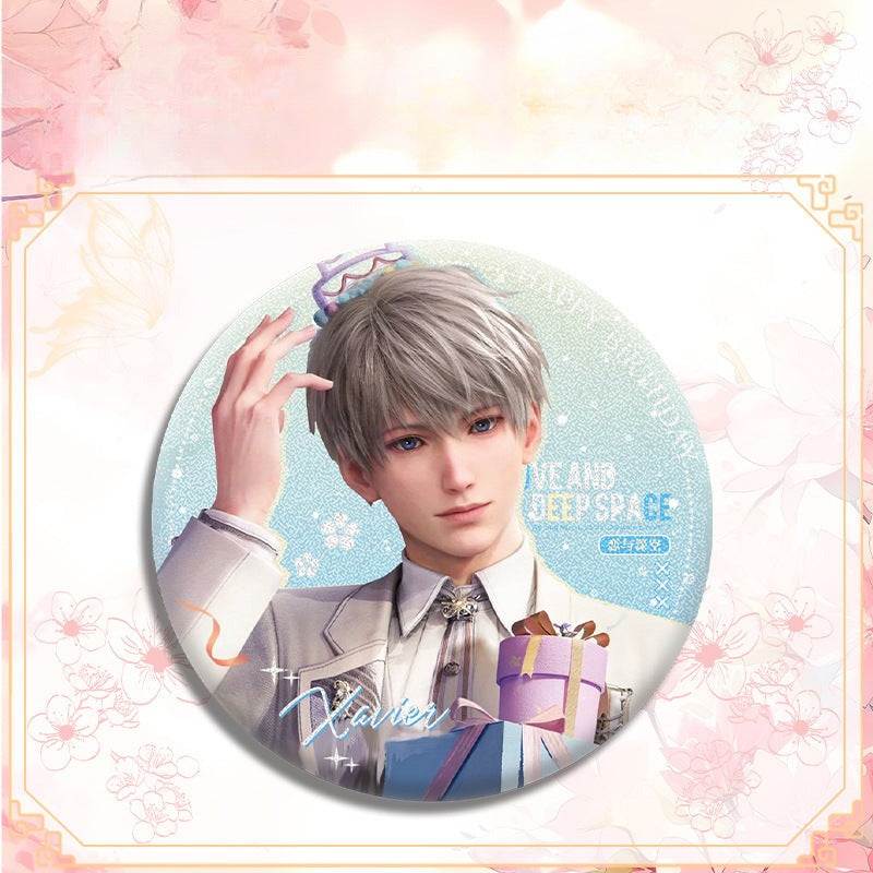 LaDS Double Flash Badge 143-196 - Diameter 75mm 58mm Tinplate Anime Merchandise - merrys