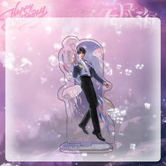 LaDS Rafayel Birthday Series Co-branded Combo Set - Double Flash Badge, Standee Anime Game Merchandise Gift - merrys