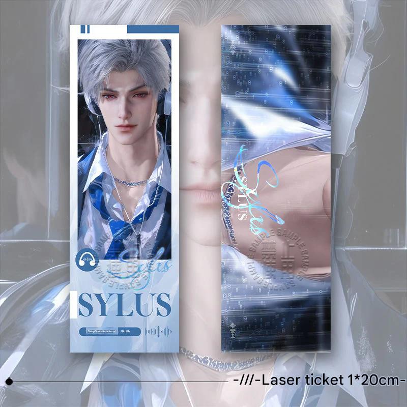 Artist-Authorized Lads Sylus 6-Piece Set - Keychains, Badges & Holographic Laser Tickets