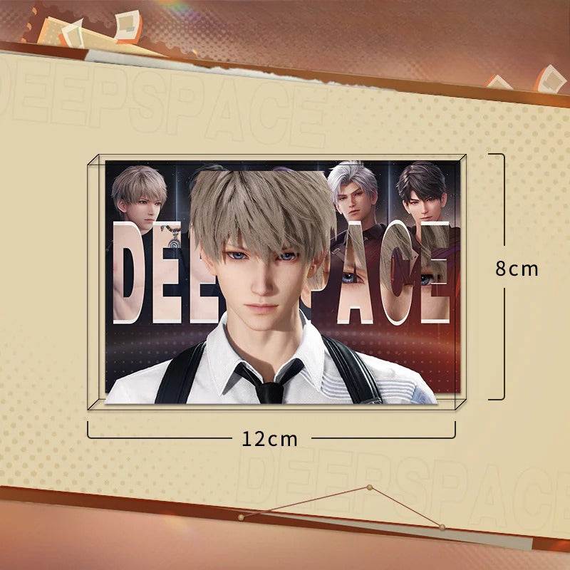 LaDS New Acrylic Card Brick - High-Definition Printing Double-Sided Pattern Doujin Anime Desktop Decoration - merrys