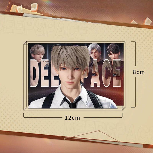 LaDS New Acrylic Card Brick - High-Definition Printing Double-Sided Pattern Doujin Anime Desktop Decoration - merrys