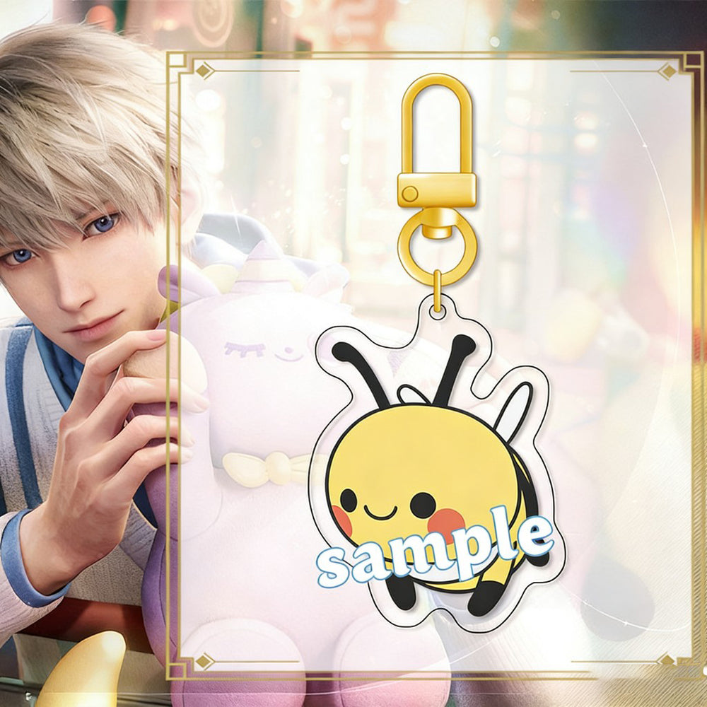 LaDS Doll Series U-shaped Buckle - Electroplated Golden Buckle Charm Acrylic Anime Merchandise - merrys