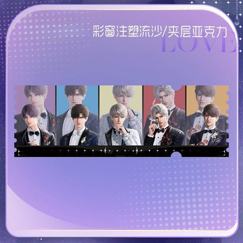 LaDS Stained Glass Shaker Ticket Stub - Anime Merch - merrys