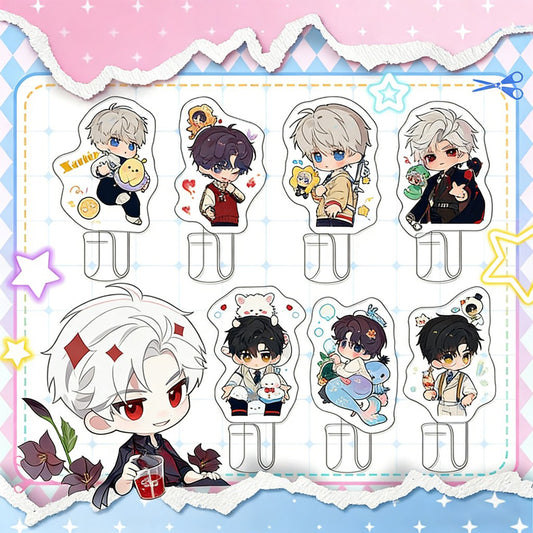 LaDS Chibi Acrylic Hook - High-Definition Printing Sandwich Craft Anime Merchandise - merrys