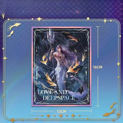 LaDS Rafayel Lemuria Sea God Series - Acrylic Sandwich Standee, Art Card, Quicksand Keychain - merrys