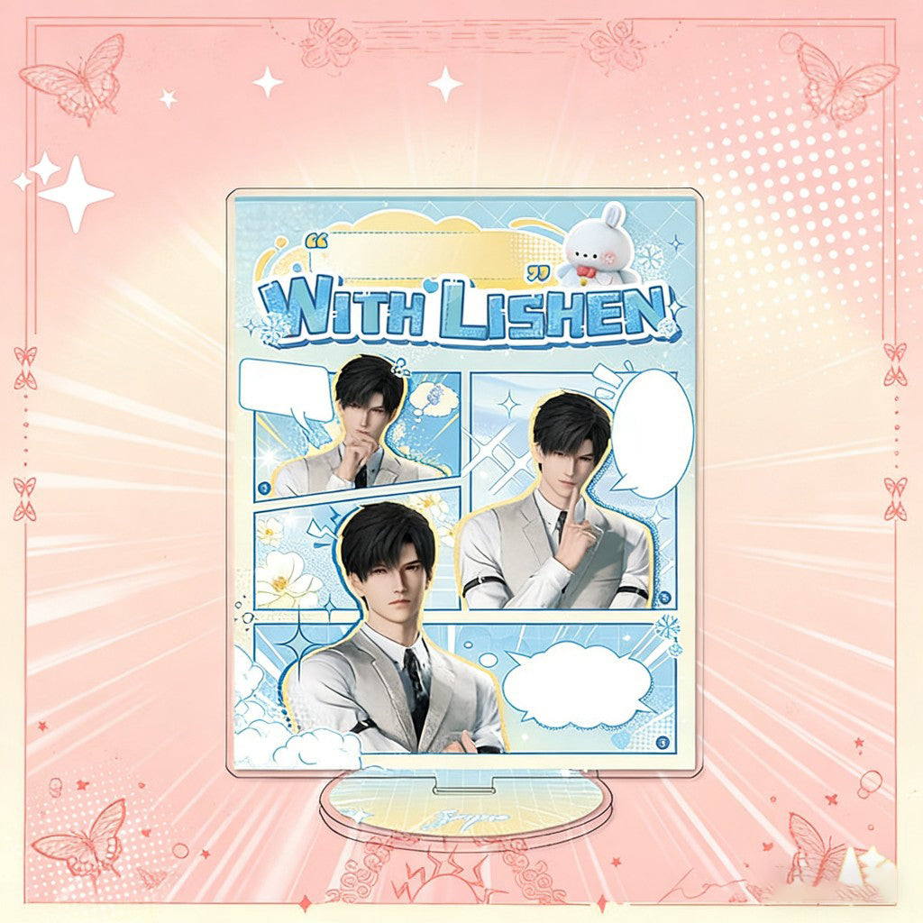 LaDS Message Board Standee 14-18 - Anime Game Merchandise, Valentine's Gift for Boys - merrys