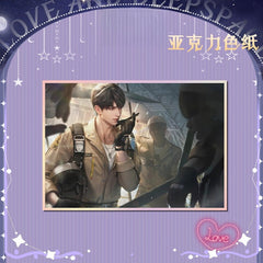 LaDS Acrylic Art Card 116-178 Large Size Holographic Edge 20.5*14.5cm Anime Merchandise - merrys