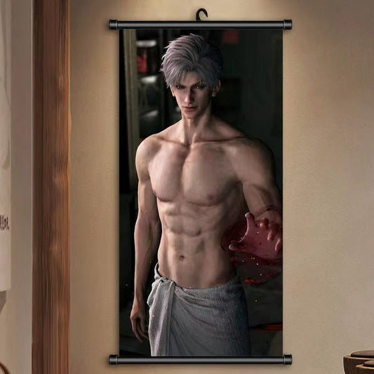 Lads Decorative Poster Scroll Wall Art