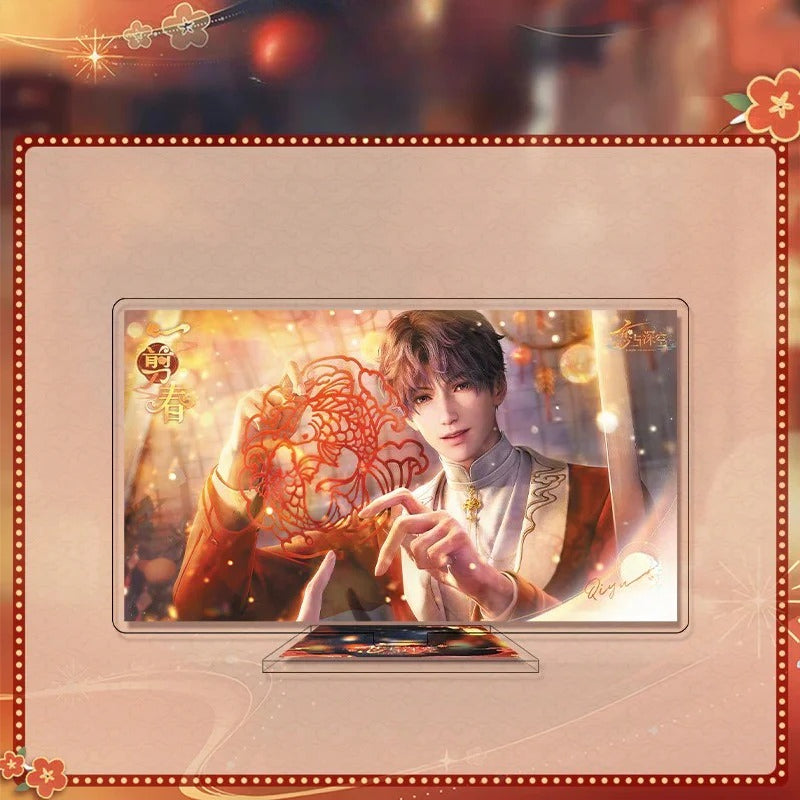 LaDS Large Acrylic Standee 1-44 - Zayne, Rafayel, Xavier Series Desktop Decoration - merrys