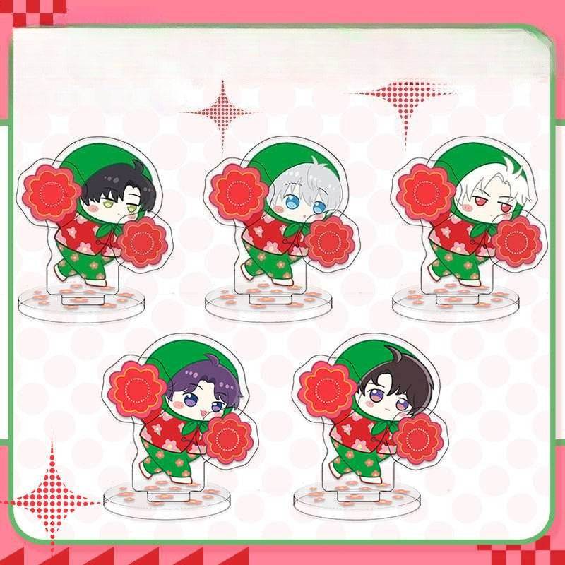 LaDS Chibi Acrylic Rotating Standee - Anime Doujin Merchandise Desktop Decoration - merrys