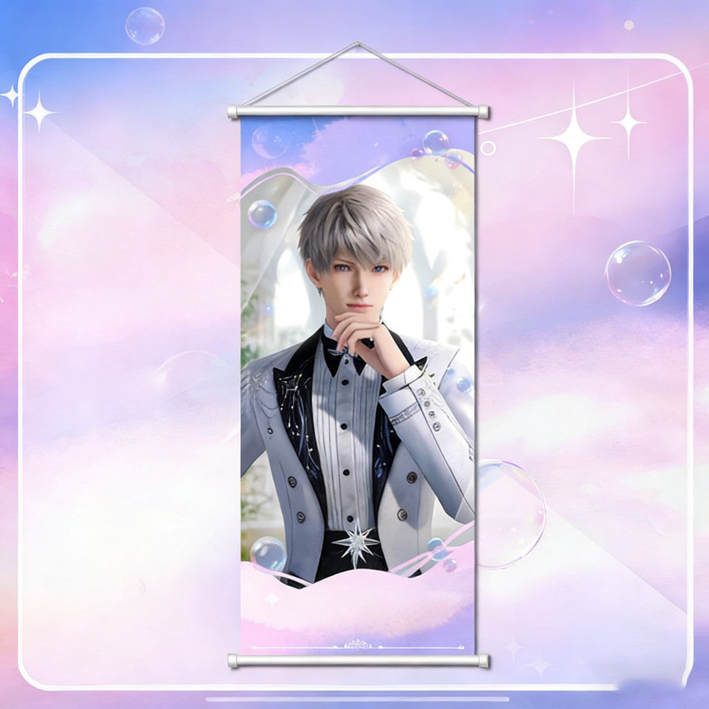 LaDS Premium Canvas Wall Scroll - Anime Game Merch - merrys