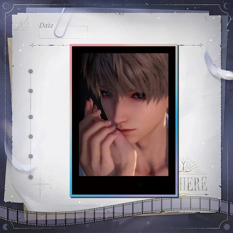 LaDS Acrylic Art Card 38-52 - Large Size 20.5*14.5cm with Holographic Edge Anime Game Merchandise - merrys