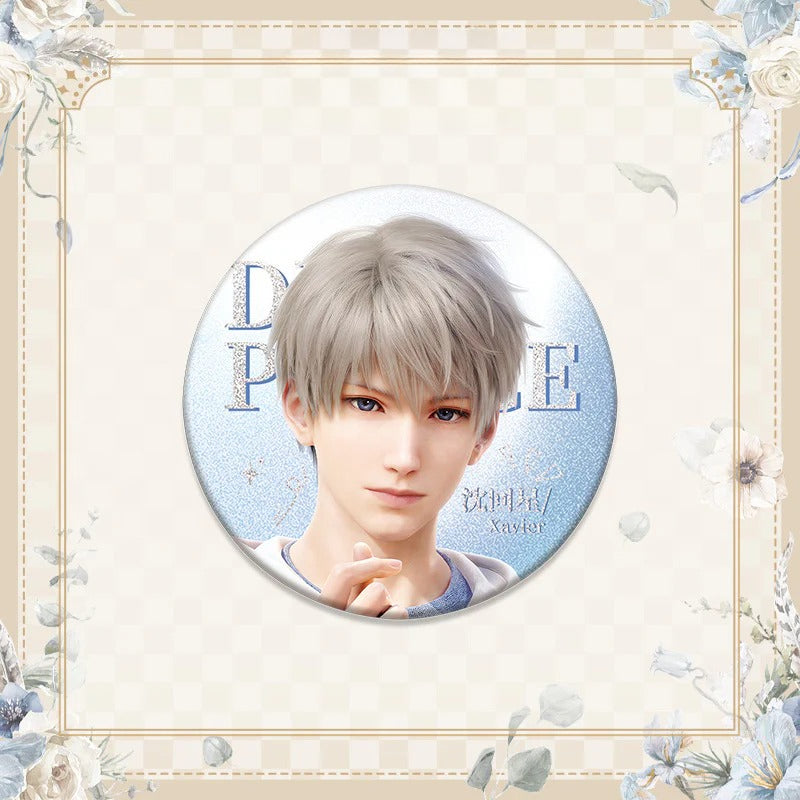 LaDS Double Flash Badge 1-64 - 75mm 58mm Tinplate Anime Merchandise - merrys