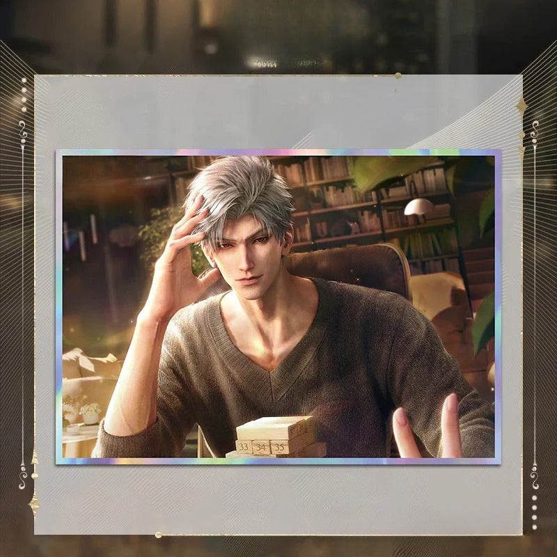 LaDS Acrylic Double Flash Art Card High-Definition Printing Anime Mobile Game Merchandise - merrys