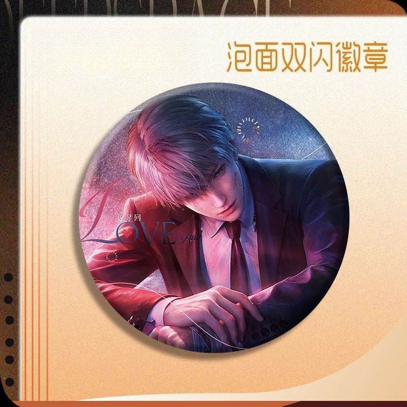 LaDS 16cm Cup Noodle Badge Series - Double Flash Anime Badge, PET Material - merrys