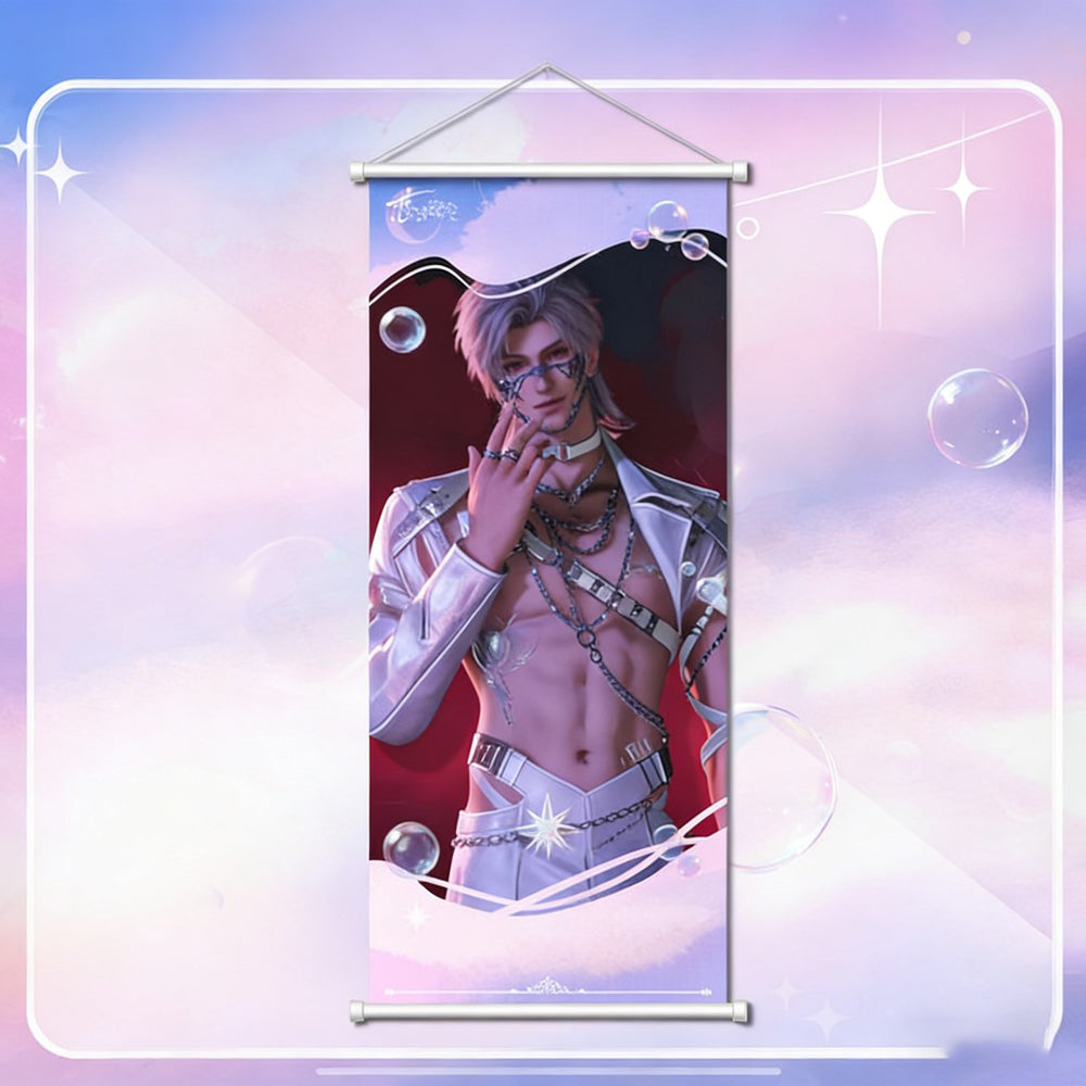 LaDS Premium Canvas Wall Scroll - Anime Game Merch - merrys