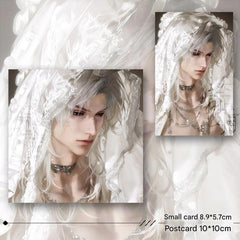 Artist-Authorized Lads Sylus 6-Piece Set - Badges, Holographic Laser Tickets, Acrylic Standees & Keychains