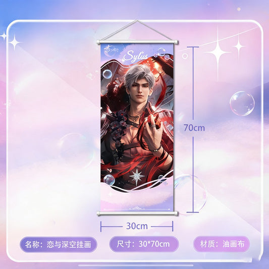 LaDS Premium Canvas Wall Scroll - Anime Game Merch - merrys