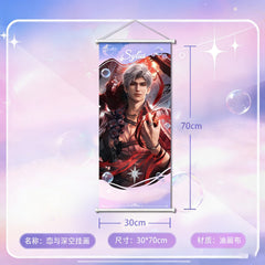 LaDS Premium Canvas Wall Scroll - Anime Game Merch - merrys