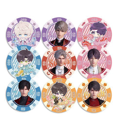 LaDS Acrylic Chip Coin 201-250 - Sandwich Double-Sided High-Definition Pattern Anime Game Merchandise - merrys