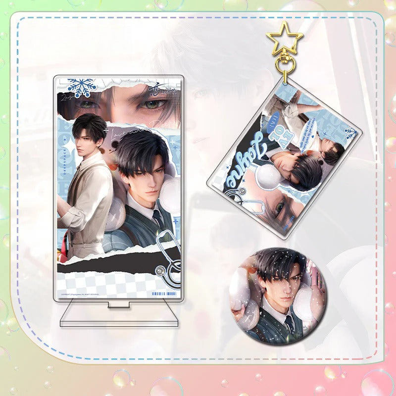 LaDS Three-Piece Series Set - Zayne, Rafayel, Xavier Acrylic Standee, Keychain - merrys