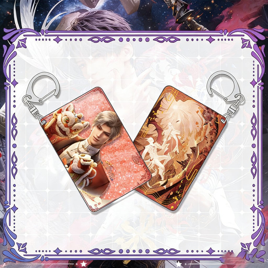 LaDS Shaker Mahjong Charm Keychain 19-27 - Anime Game Merch - merrys