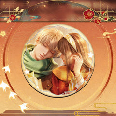 LaDS Double Flash Badge - 75mm 58mm Tinplate Anime Game Merchandise - merrys